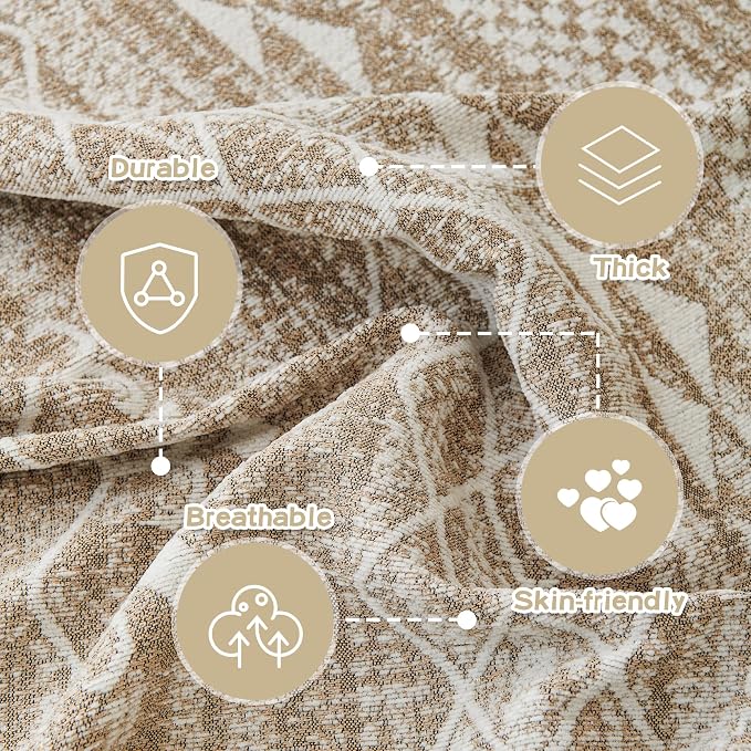 MEETSKY Boho Couch Cover Sofa Slipcover - Image 3