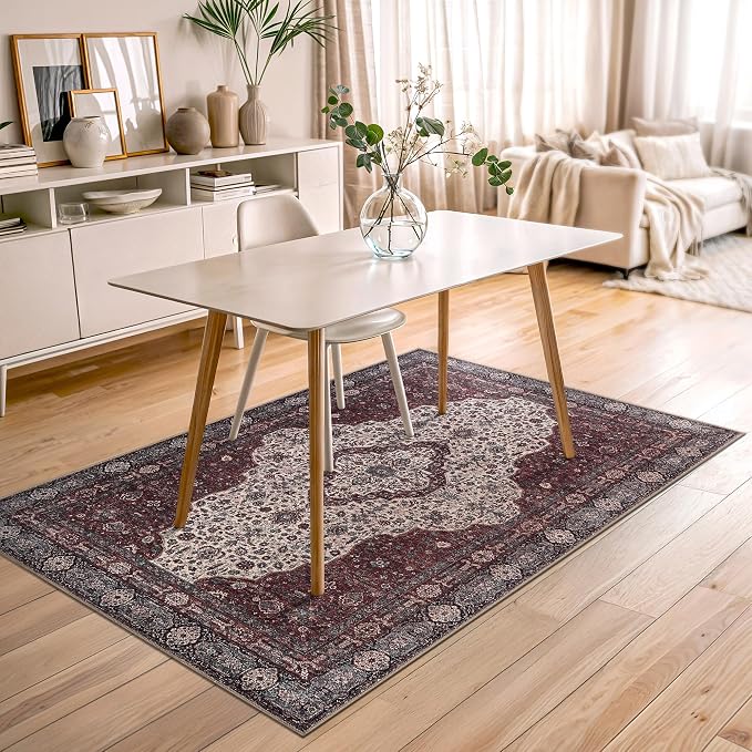 Bloom Rugs Washable Non-Slip 4' x 6' Rug - Image 6