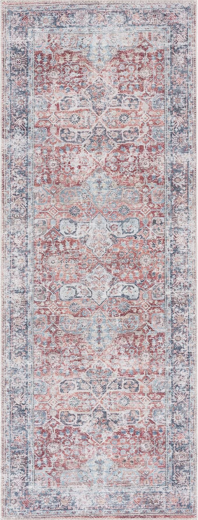 Bloom Rugs Caria Washable Non-Slip 7 ft Runner - Image 2