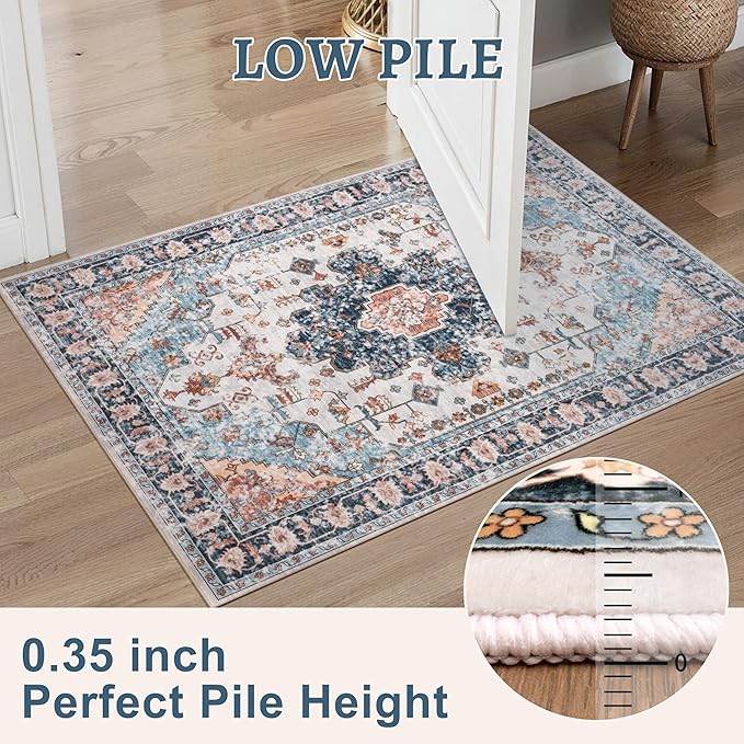 Tangsoo 2x5 Washable Runner Rug - Image 3