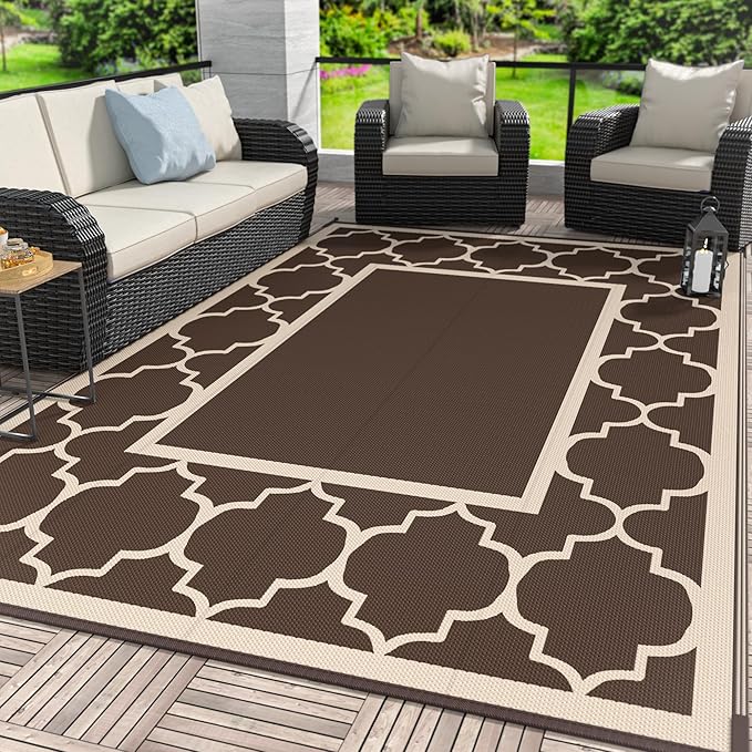 GENIMO 6' x 9' Outdoor Rug Waterproof by GENIMO