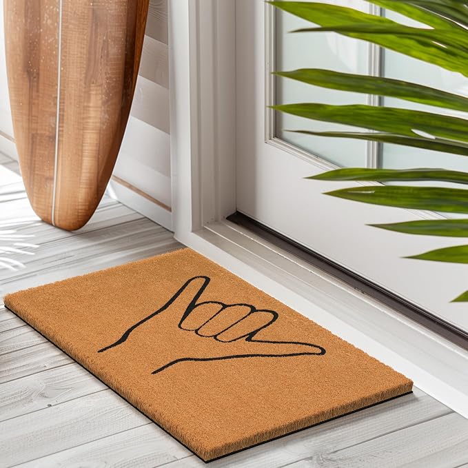 Barnyard Designs Natural Coco Coir Heavy Duty Backing Doormat - Image 4