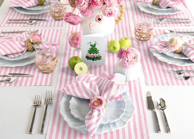 Solino Home Linen Table Runner 144 Inches Long - Image 9