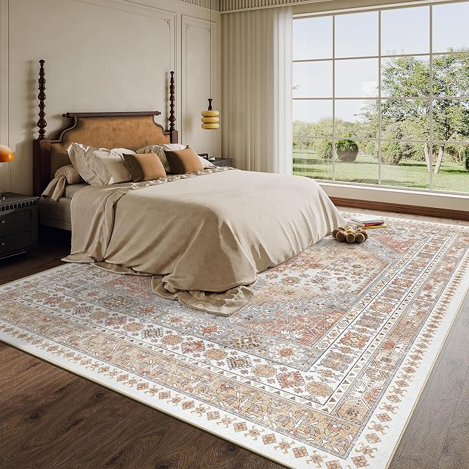 zesthome 9x12 Area Rugs, Stain Resistant Washable Rug, Ultra-Thin Rugs - Image 9