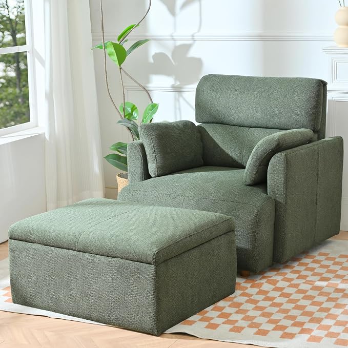Modern Oversized Accent Chair by QKFFOfficial