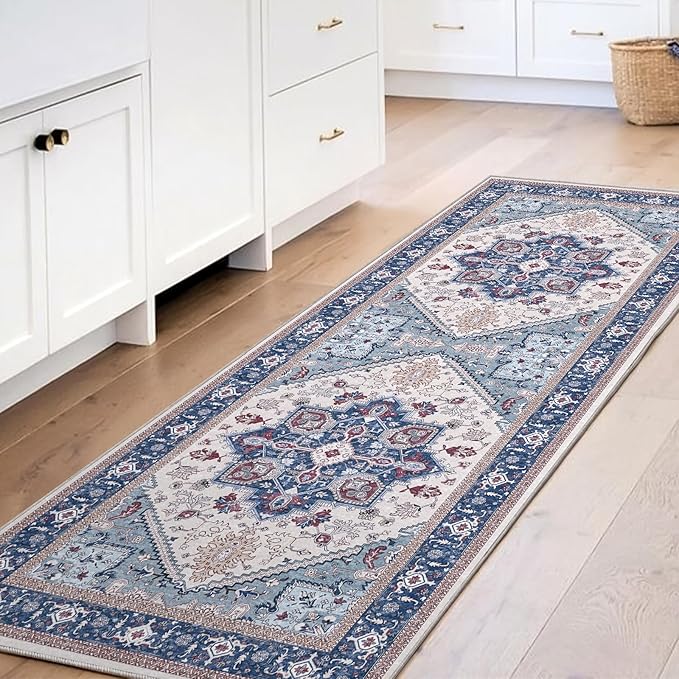 OPPODREAM Thin Entryway Rug 2x6, 2x6 Rug Runner, Washable Hallways Carpet 2 x 6 by OPPODREAM