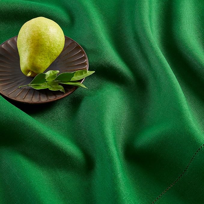 Solino Home Linen Garden Green Table Runner 108 Inches Long - Image 9