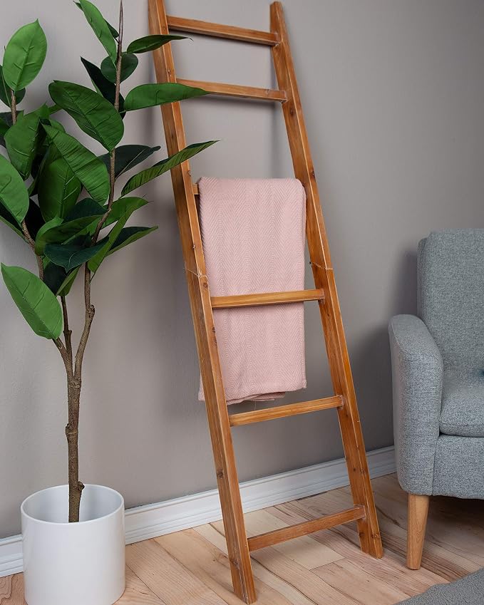 Sticky Toffee Cotton Throw Blanket 60x50 in – Woven Lightweight Blush Pink - Image 4