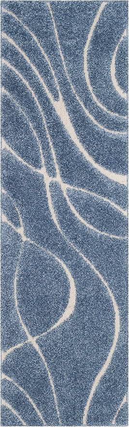 SAFAVIEH Florida Shag Collection Runner Rug - Image 3