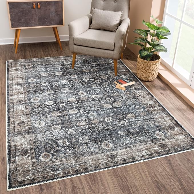 Bloom Rugs Washable Non-Slip 6' x 9' Rug by BloomRugs