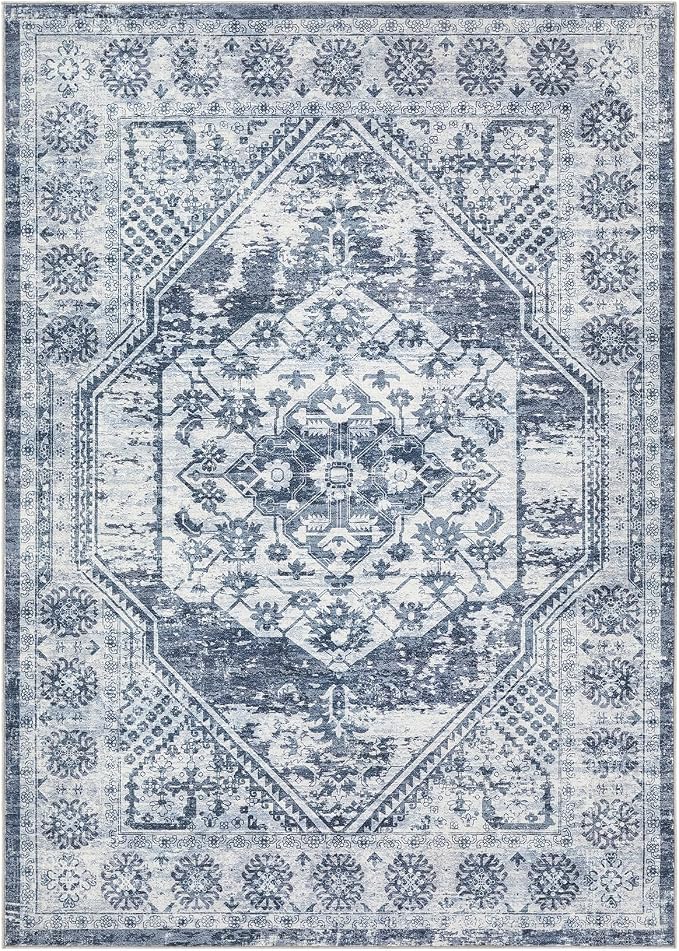 Vintage Living Room Area Rug 9x12 - Image 8