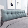 Wedge Headboard Pillow Dorm Room Reading Pillow Back Support by HOMECOZY