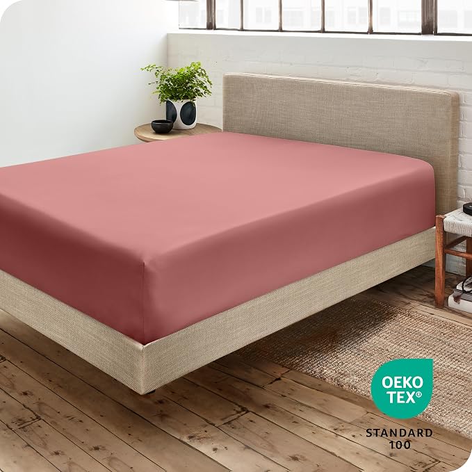 Bare Home Fitted Bottom Sheet Full Size - Image 4