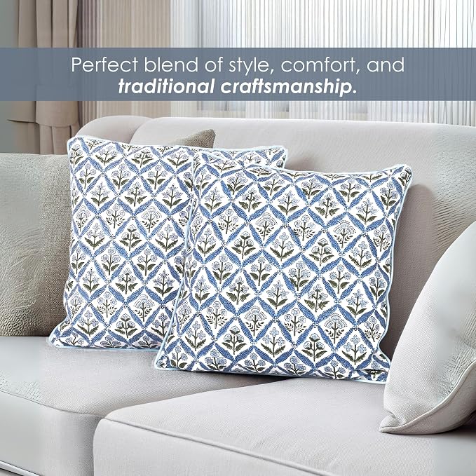 SheetKart Cotton Throw Pillow Covers - Image 5