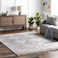 nuLOOM Kerry Light Grey, Soft and Cozy, High Traffic, Stain Resistant, Easy by nuLOOM