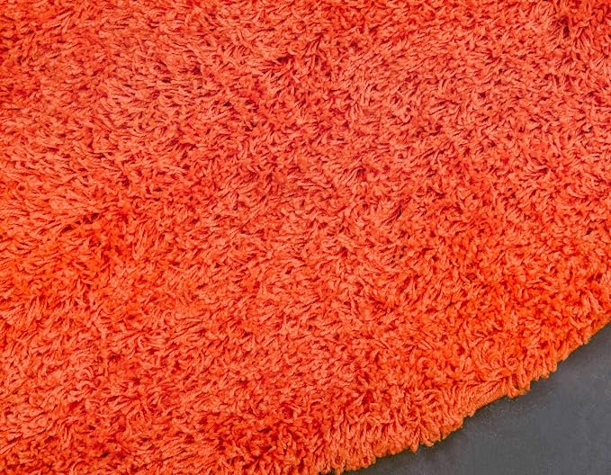 Unique Loom Solid Shag Collection Area Rug - Image 8