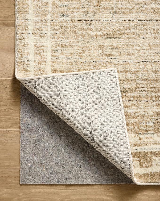 Loloi Jeremiah Brent Bleecker Collection BLE-07 Khaki/Natural 9'-2" x 13' Area - Image 8