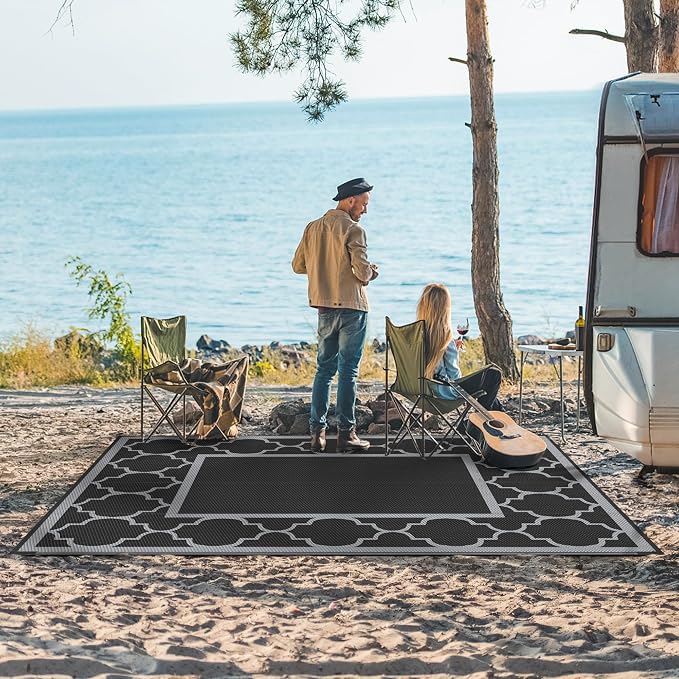 GENIMO 5' x 8' Outdoor Rug Waterproof - Image 4