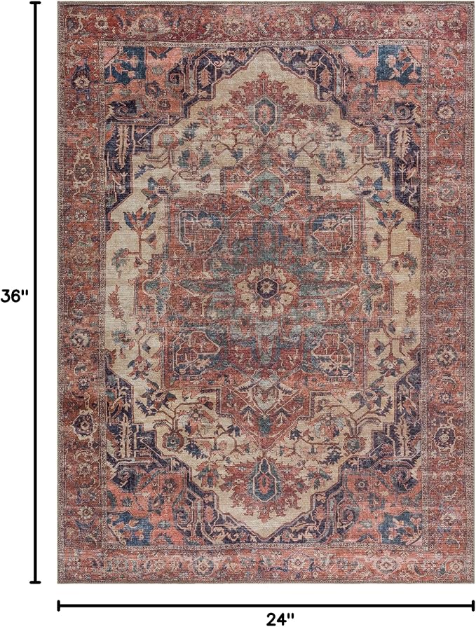 Bloom Rugs Washable Non-Slip 2' x 3' Rug - Image 2