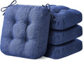 Chair Cushions, Dining Chair Cushions, Tufted Indoor Chair Pads, 16.5'' x by IASEAHK