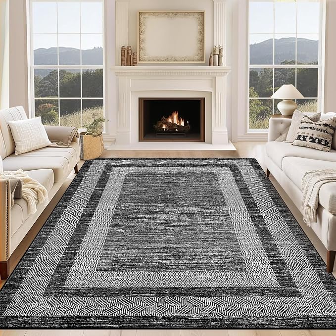 GarveeHome Extra Large Area Rug 10x13 Modern Geometric Rug - Image 2