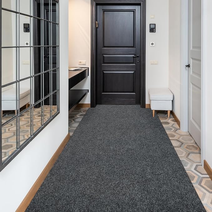 jxgzyy Runner Rugs 2'11" x 16'5", Non Slip Entrance Doormat, 0.25” Thickness - Image 8