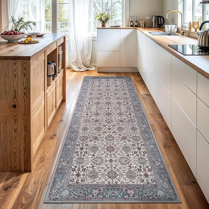Bloom Rugs Washable Non-Slip 7 ft Runner by BloomRugs
