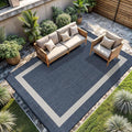 CAMILSON Outdoor Rug 6x9, Modern Outside Rugs by CAMILSONIndoorOutdoorAreaRugs