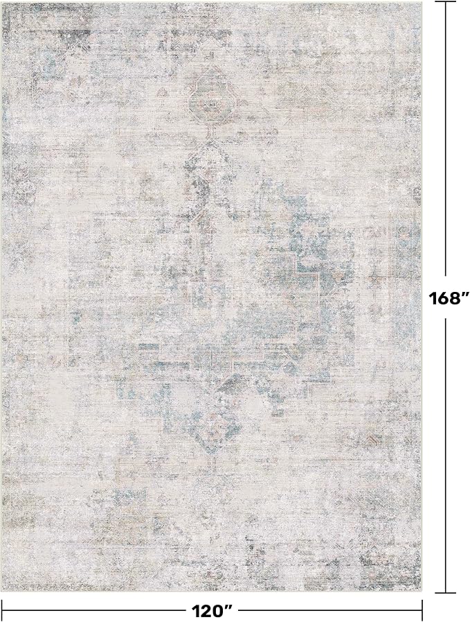 Modern Farmhouse Area Rug for Living Room - Image 2