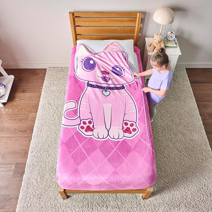 ZippySack Twin Bed Zip-Up Bedding – Super Soft Fleece Fitted Blanket - Image 3