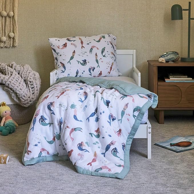 Little Unicorn Toddler Bedding 3-Piece Set | Super Soft & Breathable Muslin - Image 7