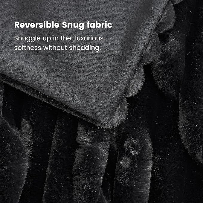 Cozy Bliss Faux Fur Throw Blanket - Image 7