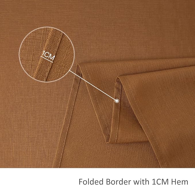 maxmill Fall Tablecloth Stain Resistant Waterproof Wrinkle Resistant Spillproof - Image 6