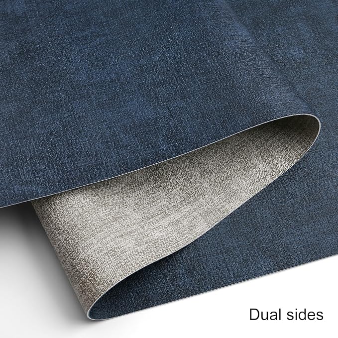 Table Runners 94 Inches Long, Dual-Sided Faux Leather Farmhouse Table Runner - Image 2