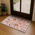 Fame Living Orange Oushak Rug, Modern Small Rugs, Door mat, Doormat by FameLiving%7COushakRugs