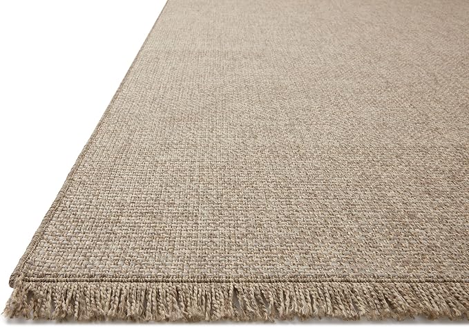 Loloi Dawn Collection Indoor/Outdoor DAW-04 Coffee 2'-3" x 7'-7" Runner Rug - Image 3
