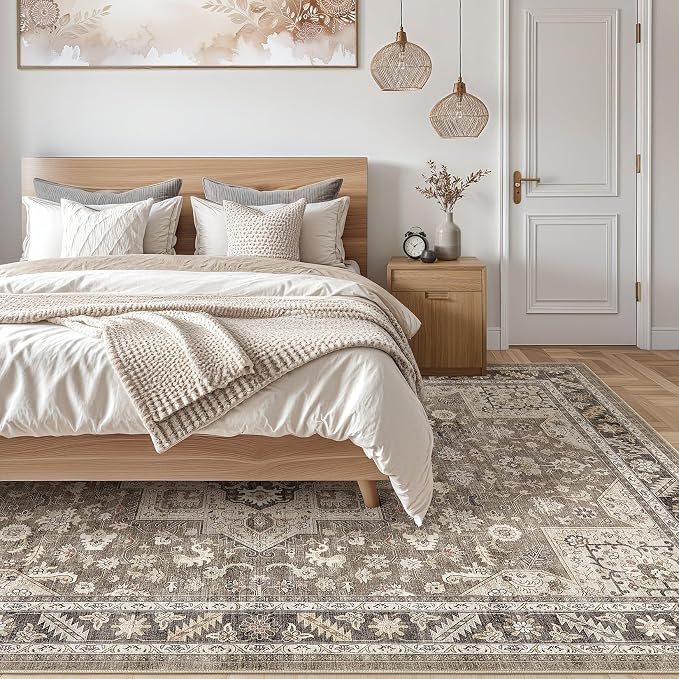 Vintage Living Room Area Rug 6x9 - Image 6