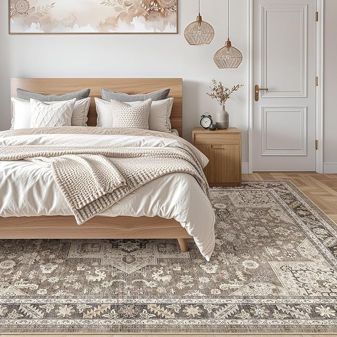 Vintage Living Room Area Rug 10x14 - Image 6