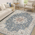 Vintage Living Room Area Rug 5x8 by COTILED