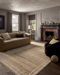 Loloi Jeremiah Brent Bleecker Collection BLE-07 Khaki/Natural 6'-7" x 9'-3" by Loloi