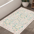 MUJOO 2x3 Washable Rug, Boho Front Door Mat Indoor Entrance Throw Carpet by MUJOO