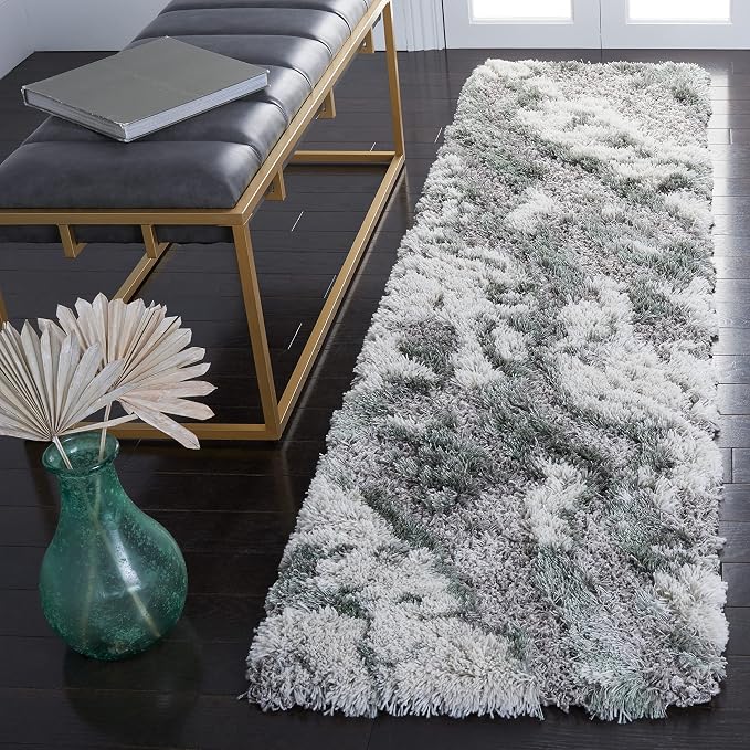 SAFAVIEH Horizon Shag Collection Runner Rug by SAFAVIEH