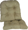 Klear Vu Gripper Overstuffed Universal Non-Slip Dining Chair Cushions by KlearVUHomeTextiles