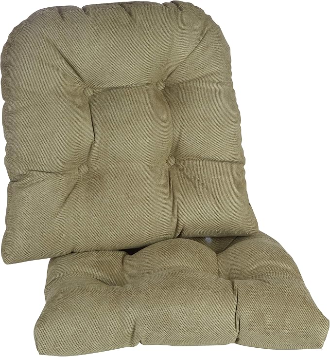Klear Vu Gripper Overstuffed Universal Non-Slip Dining Chair Cushions by KlearVUHomeTextiles
