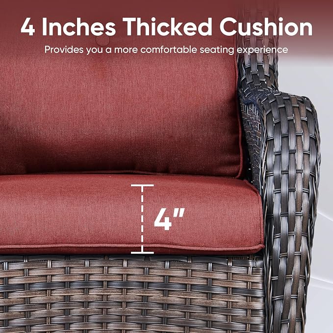 Outdoor Chair Cushions 3 Packs - Image 4