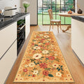 DUKINO 2x6 Runner Rug for Hallway, Washable Kitchen Runner Rug by DUKINO