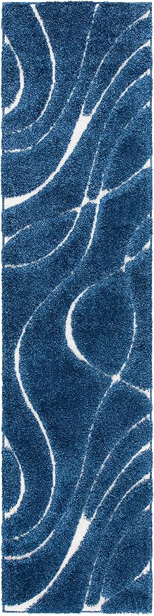 SAFAVIEH Florida Shag Collection Runner Rug - Image 3