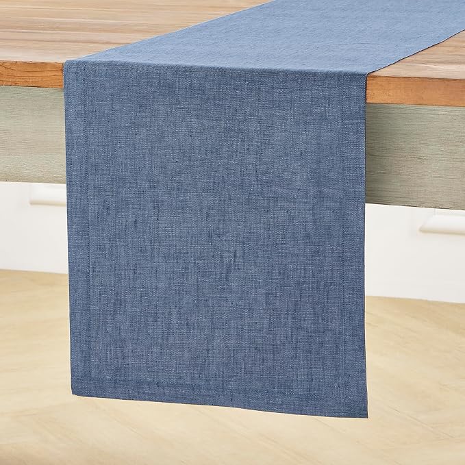 Solino Home Linen Table Runner 48 Inches by SolinoHome