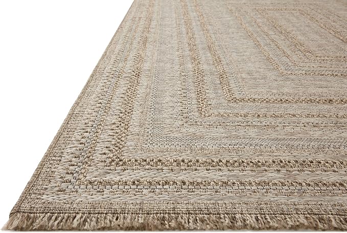 Loloi Dawn Collection Indoor/Outdoor DAW-01 Natural 2'-3" x 3'-9" Accent Rug - Image 4