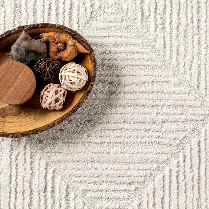nuLOOM Kerry Cream, Soft and Cozy, High Traffic, Stain Resistant, Easy Clean - Image 9